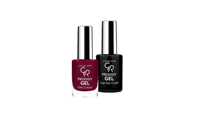 KIT PRODIGY GOLDEN ROSE GEL Nº 21 + TOP COAT SIN LAMPARA*